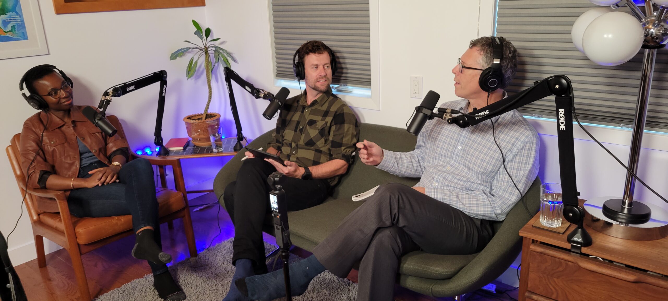 Toban and Jay interview Afua Mante at The Extensionists farm studio